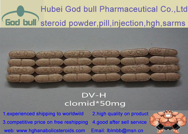 Porcellana Gli anti steroidi Clomid 50mg dell'estrogeno stimolano il clomifene di Clomid di ovulazione fornitore