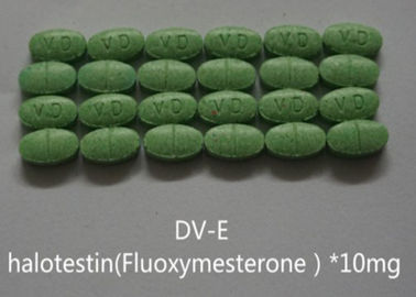 Porcellana Fluoxymesterone verde 10mg/pillola 100pills/steroidi di guadagno del muscolo Halotesin della bottiglia fornitore